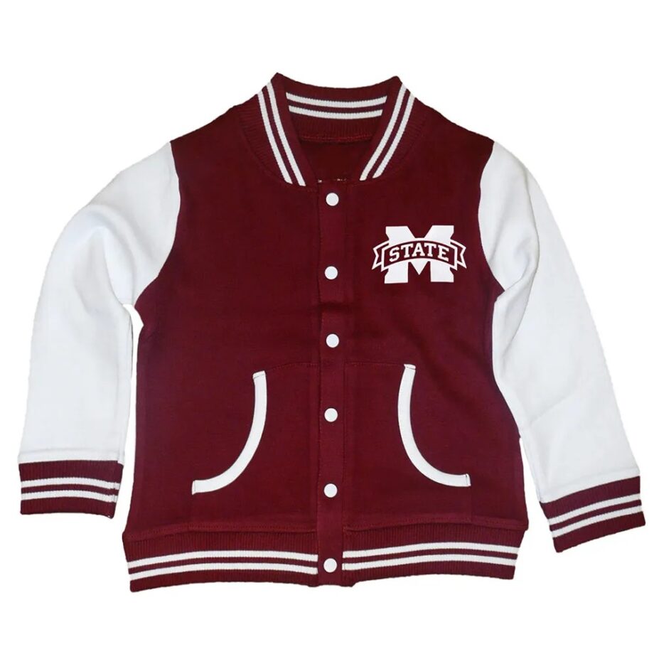 Mississippi State Maroon Varsity Jacket