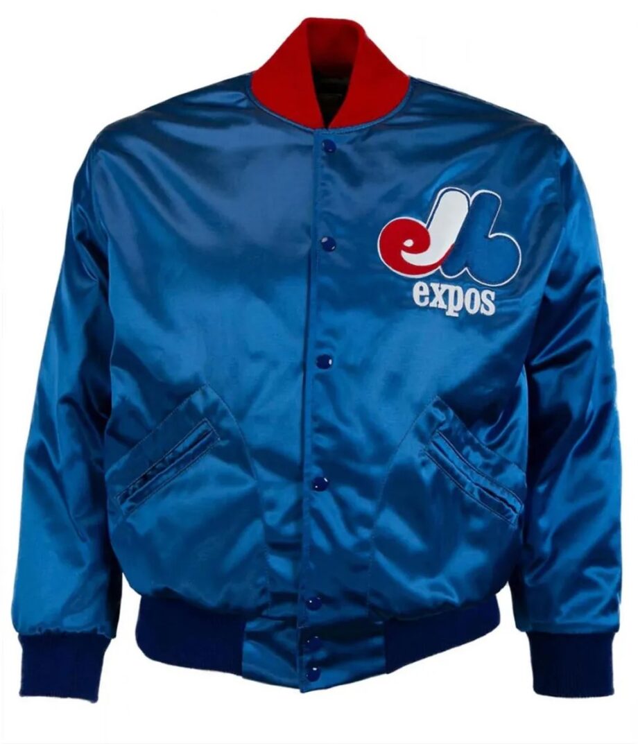 Vintage Montreal Expos 1969 Blue Bomber Jacket