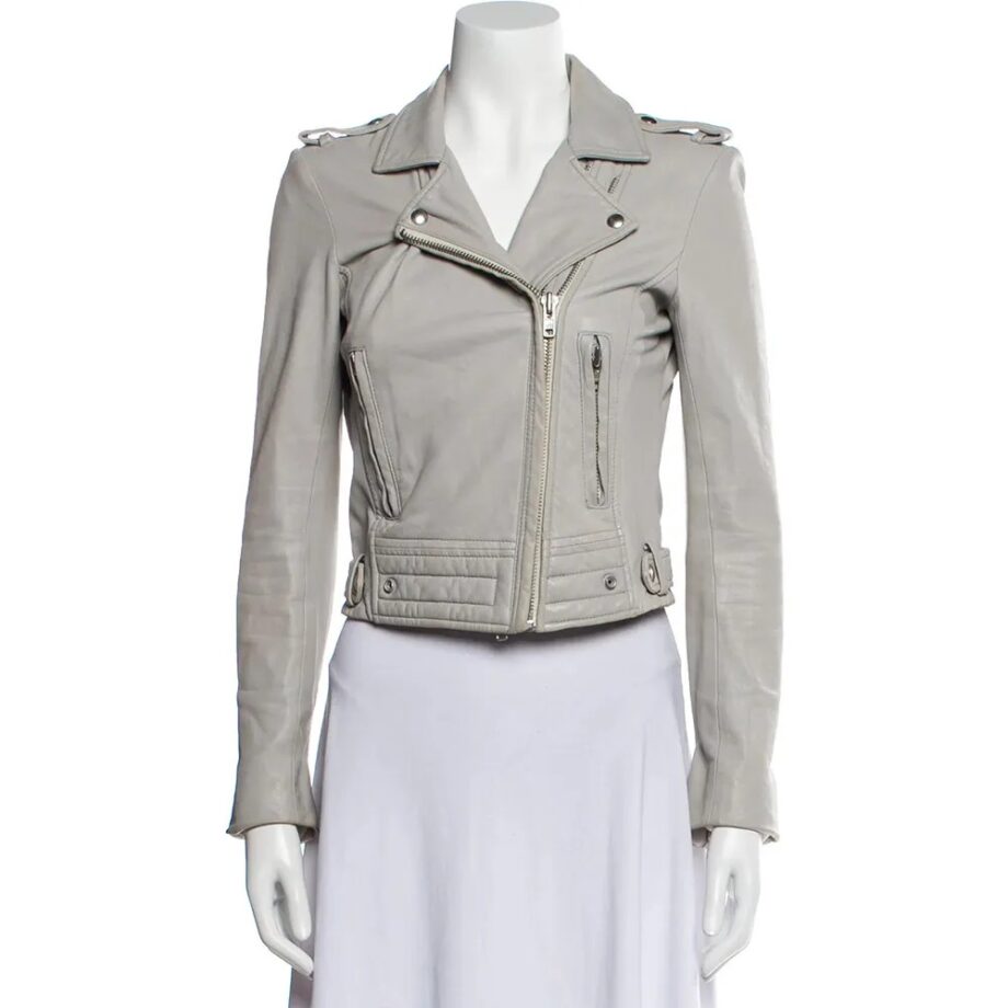 Kellie Pickler Nashville S02 Grey Leather Jacket
