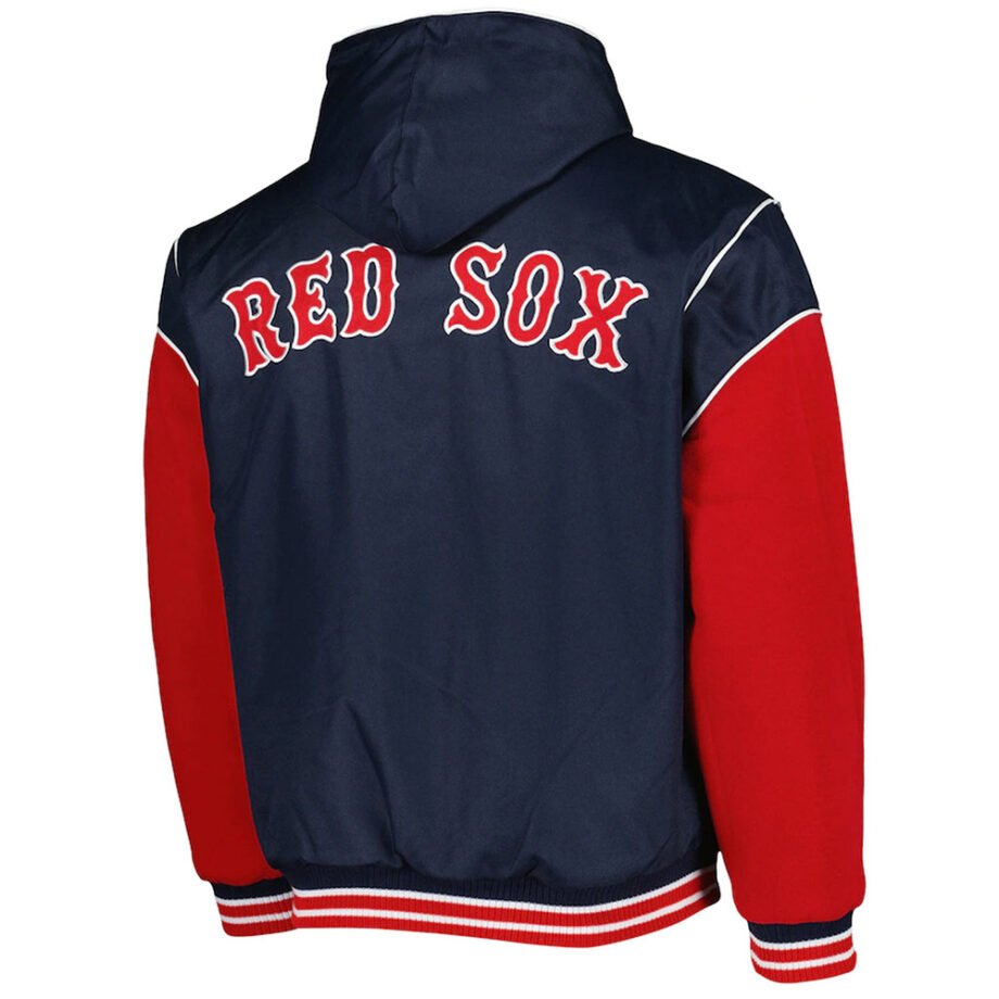 Navy/Red Boston Red Sox Hoodie Jacket