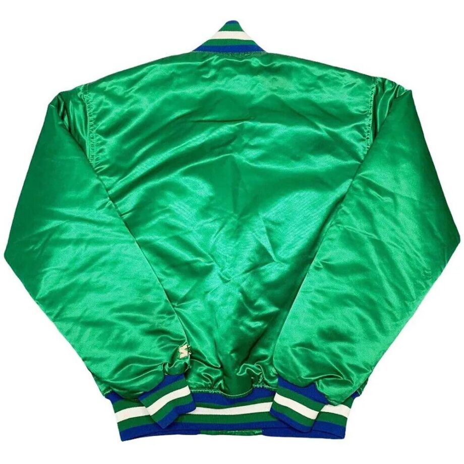 Dallas Mavericks Green Satin Jacket