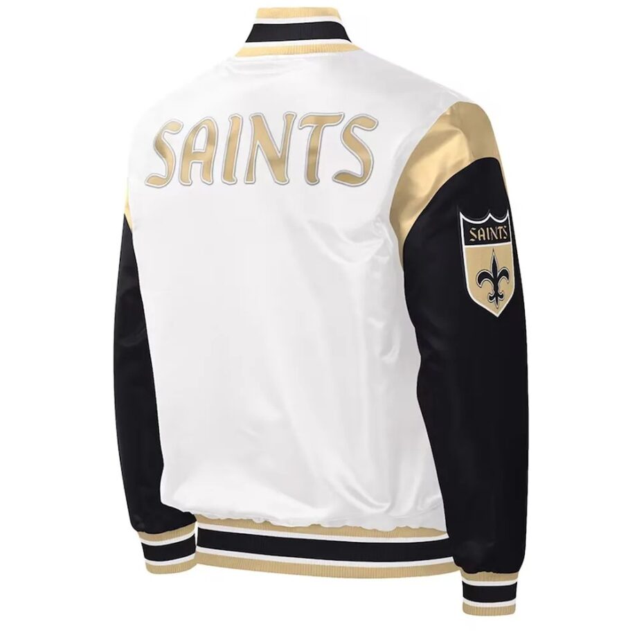 New Orleans Saints Throwback Varsity Jacket