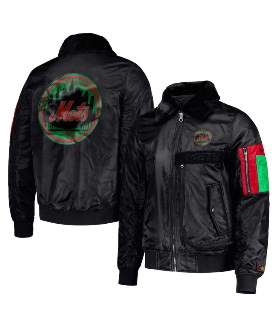 New York Mets Ty Mopkins Black Jacket