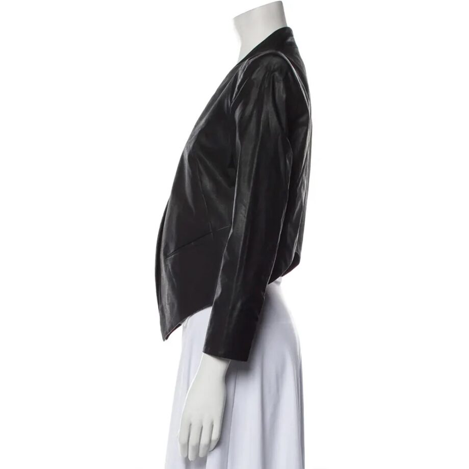The Vampire Diaries S04 Nina Dobrev Leather Blazer