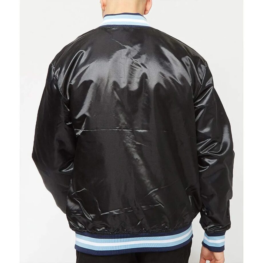 North Carolina Tar Heels Black Bomber Jacket