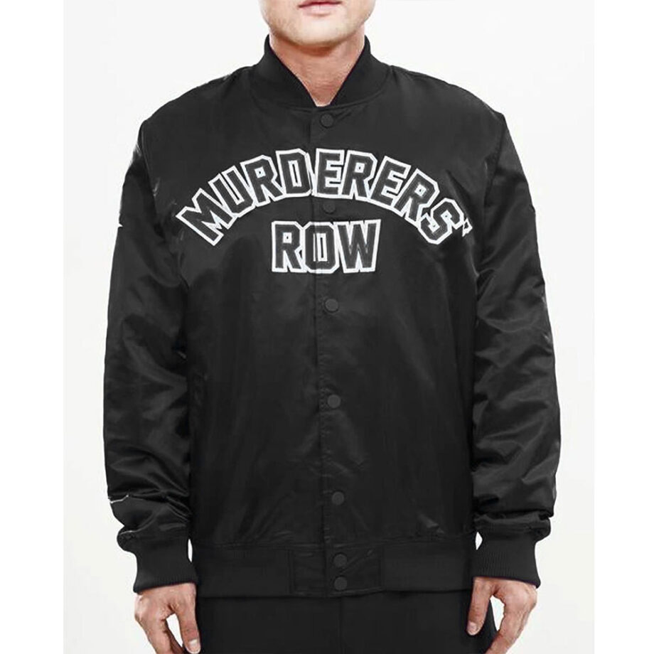 New York Yankees Murderers Row Satin Jacket