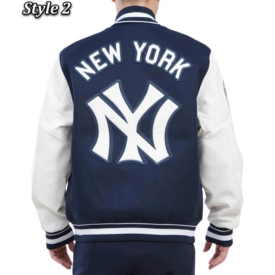 NY Yankees Retro Varsity Jacket
