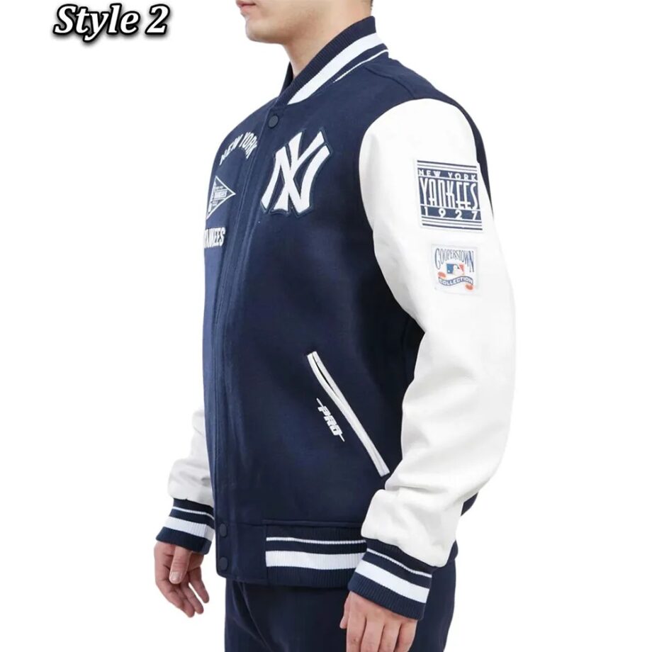 NY Yankees Retro Varsity Jacket