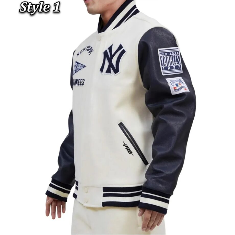NY Yankees Retro Varsity Jacket