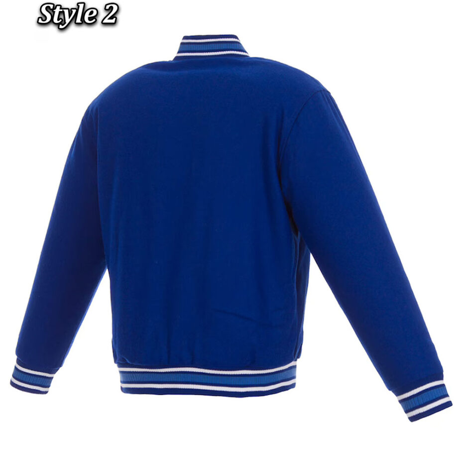NY York Mets Royal All Wool Varsity Jacket