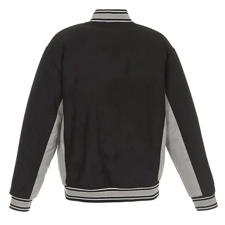Oakland Athletics Black & Gray Varsity Wool Jacket