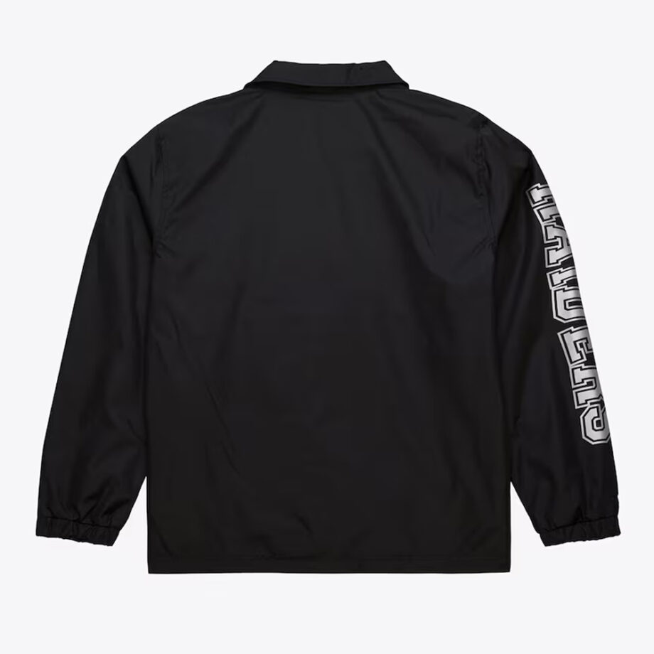 Oakland Raiders Black Coaches Jacket