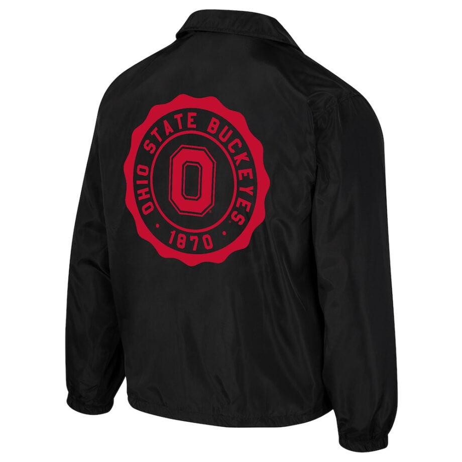 Ohio State Buckeyes Black Coaches Jacket
