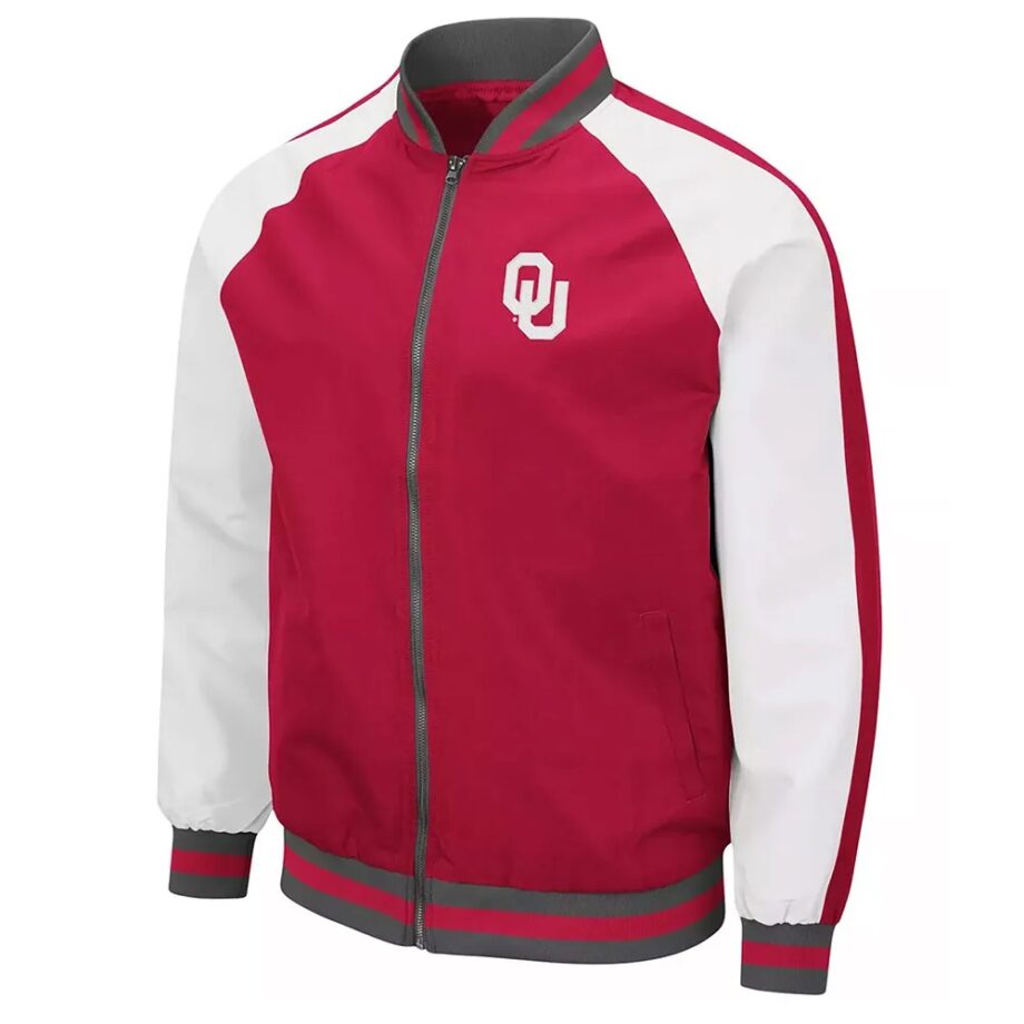 Colosseum Red Oklahoma Sooners Jacket