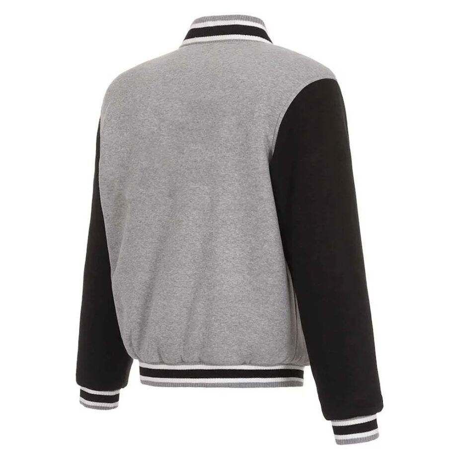 Orlando City SC Gray & Black Varsity Wool Jacket