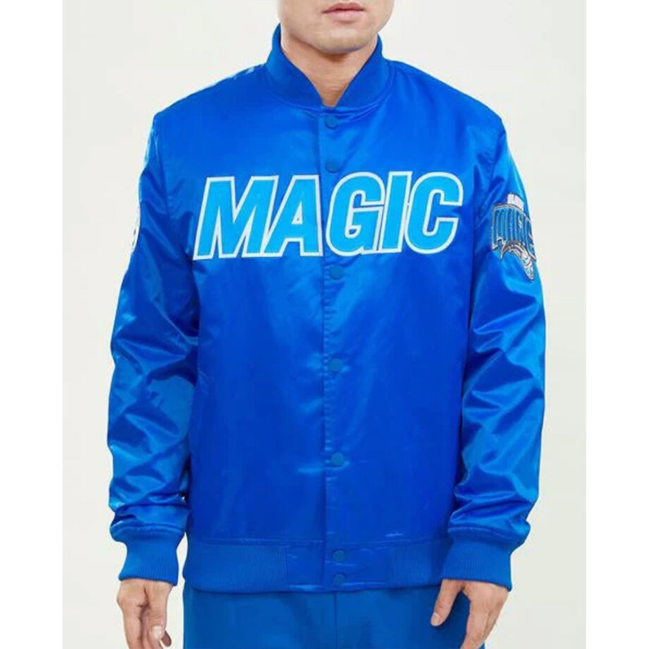 Orlando Magic Royal Satin Jacket