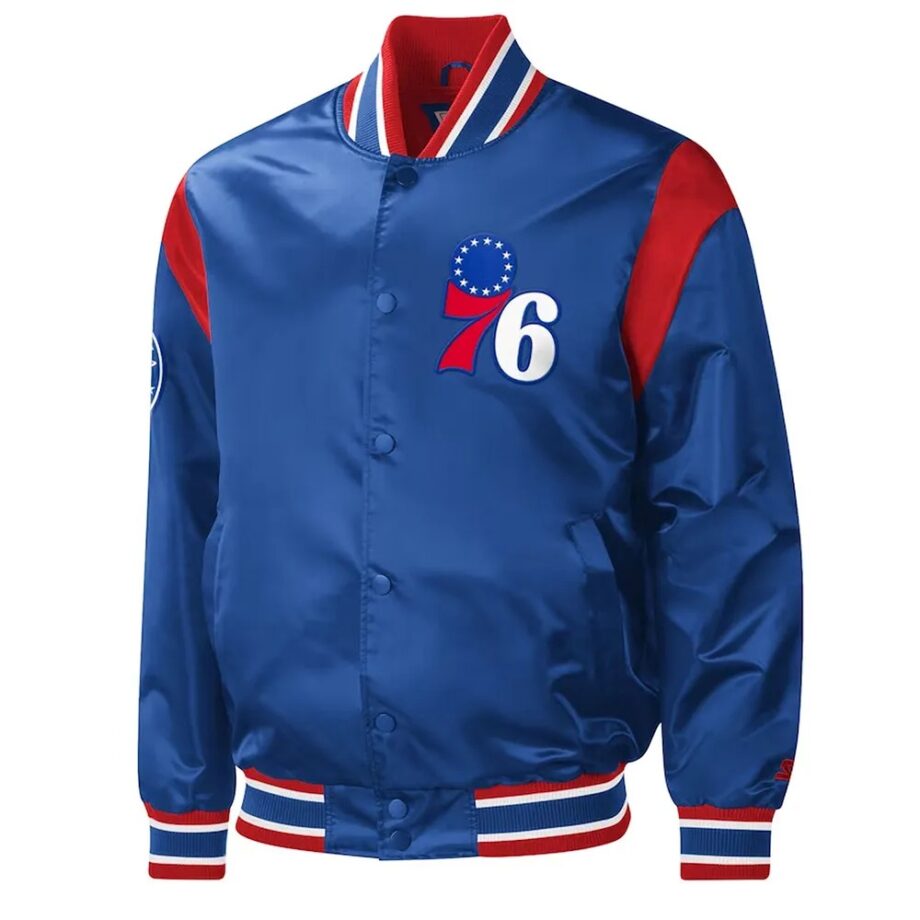 Philadelphia 76ers Satin Jacket