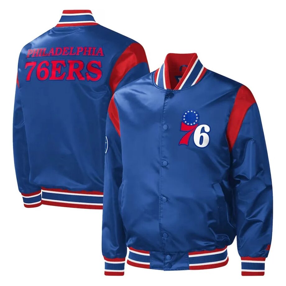 Philadelphia 76ers Satin Jacket