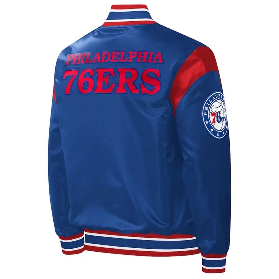 Philadelphia 76ers Satin Jacket