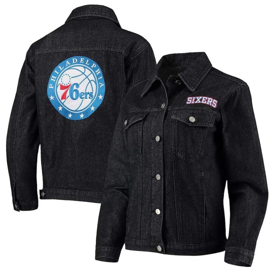 Philadelphia 76ers Denim Jacket