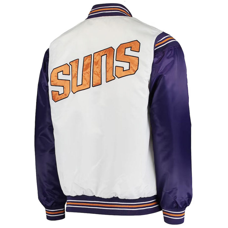 White/Purple Phoenix Suns Renegade Jacket