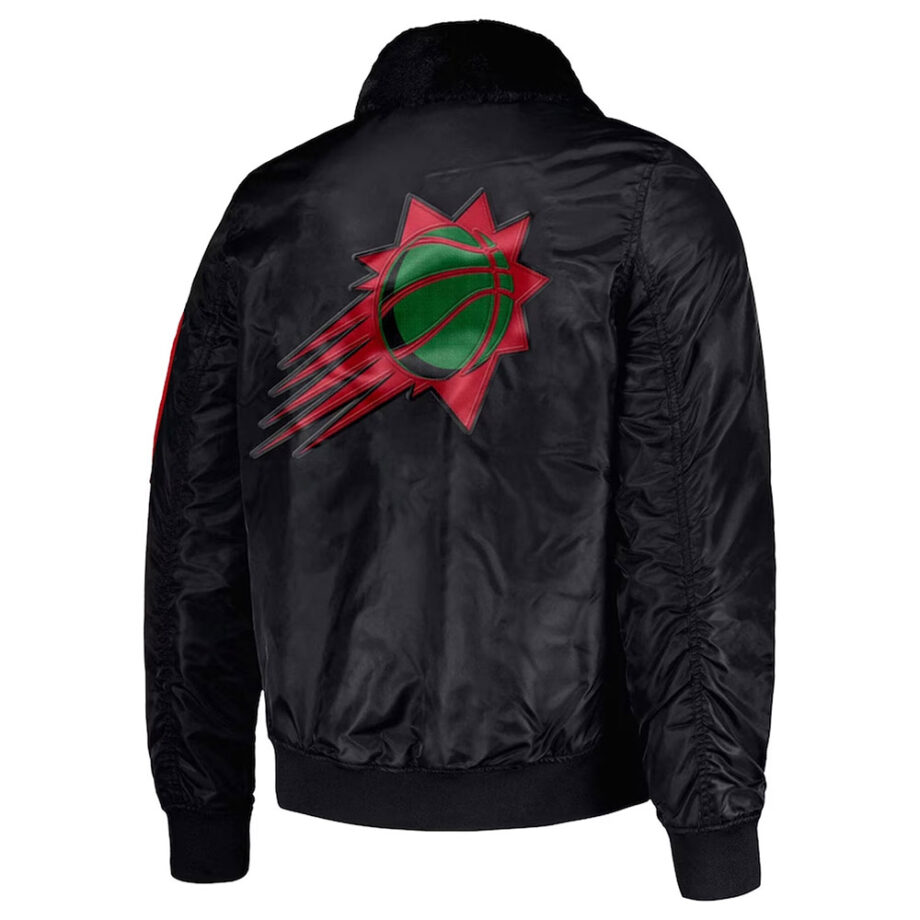 Phoenix Suns Ty Jerome Black Jacket