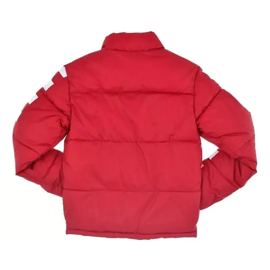 Pizza Planet Puffer Red Jacket