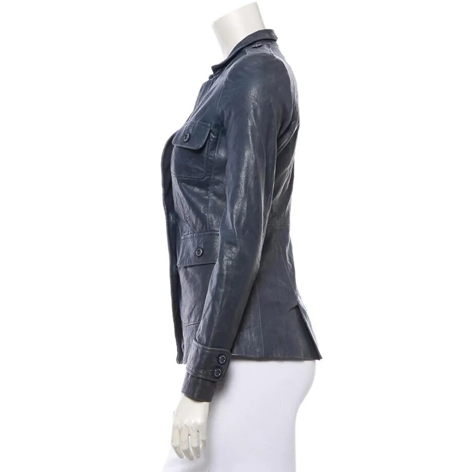 Pretty Little Liars S05 Janel Parrish Leather Blazer