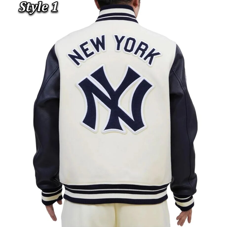 NY Yankees Retro Varsity Jacket