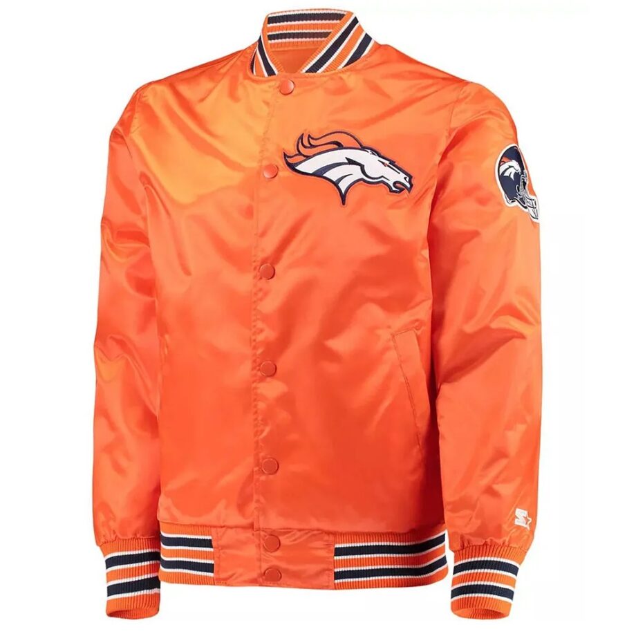 Denver Broncos Retro Diamond Orange Jacket