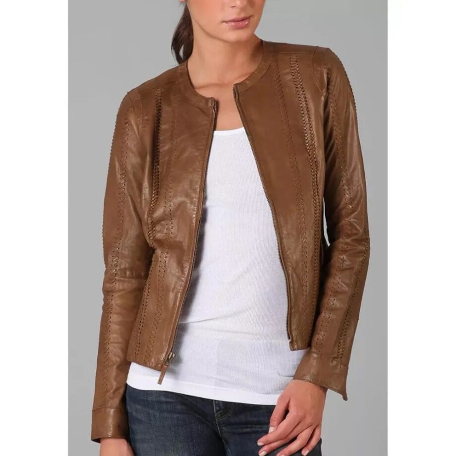 Rizzoli & Isles S05 Sasha Alexander Leather Jacket