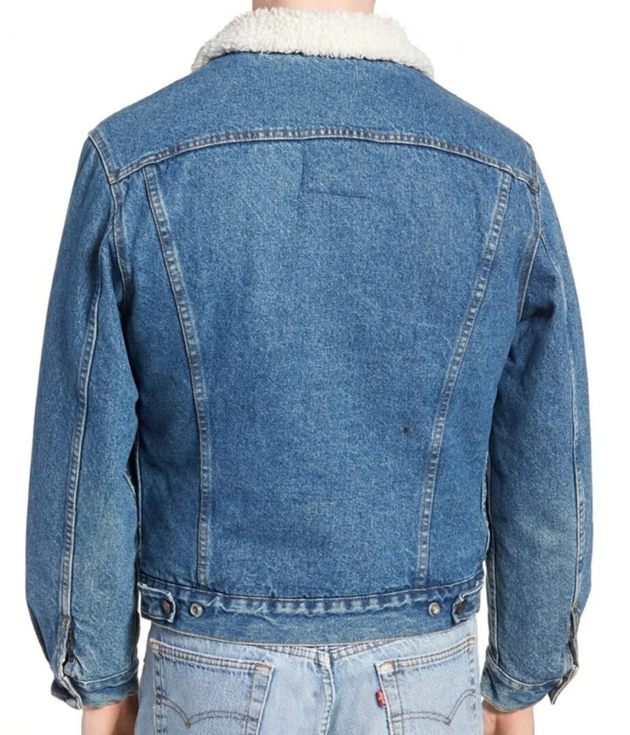 Tommy O'Brien Road to Perth Shearling Denim Jacket