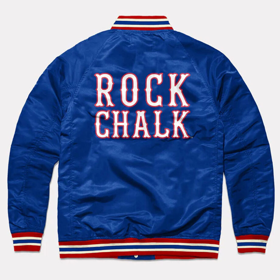 Rock Chalk Kansas Jayhawks Blue Jacket