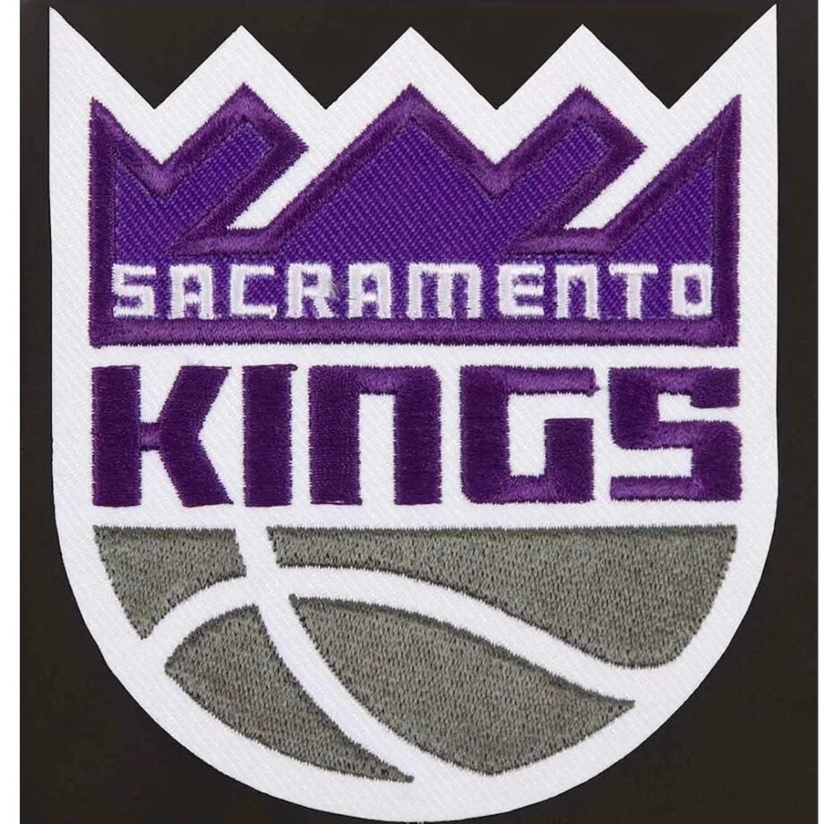 Sacramento Kings Black Poly Twill Jacket