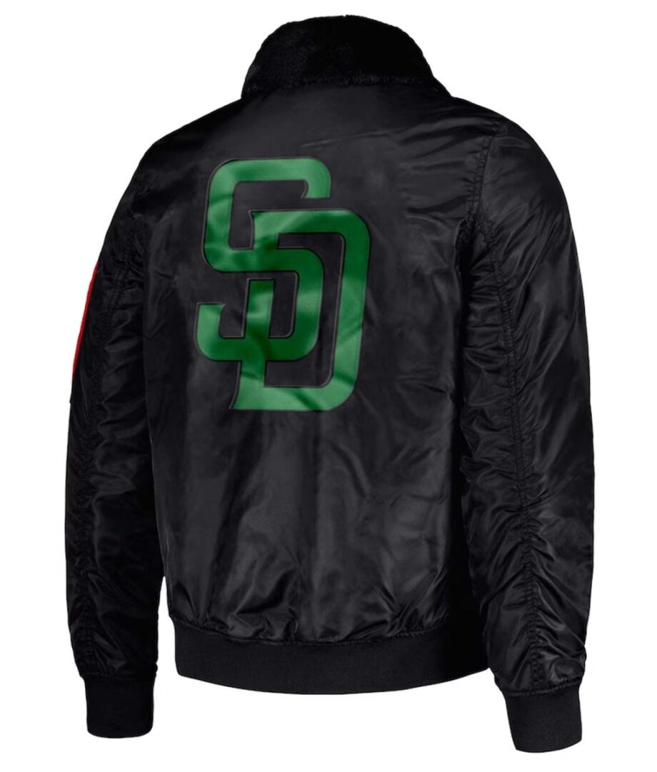 San Diego Padres Ty Mopkins Black Jacket