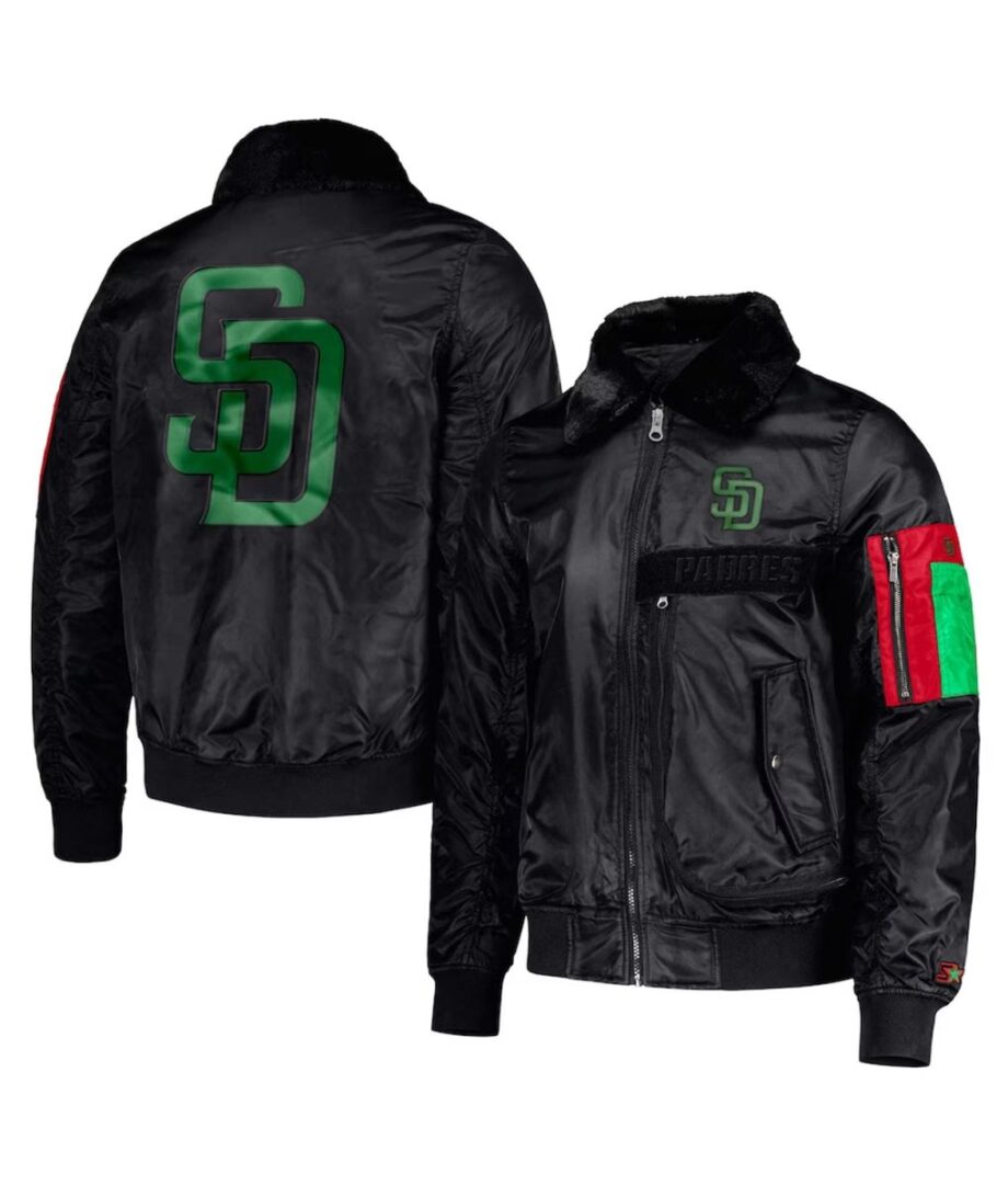 San Diego Padres Ty Mopkins Black Jacket