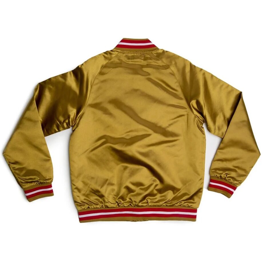 San Francisco 49ers Golden Satin Jacket