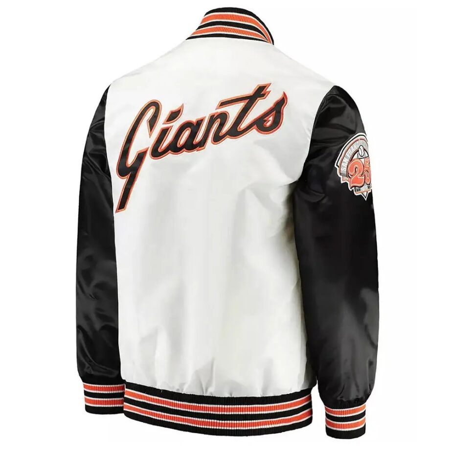 San Francisco Giants The Legend White and Black Jacket