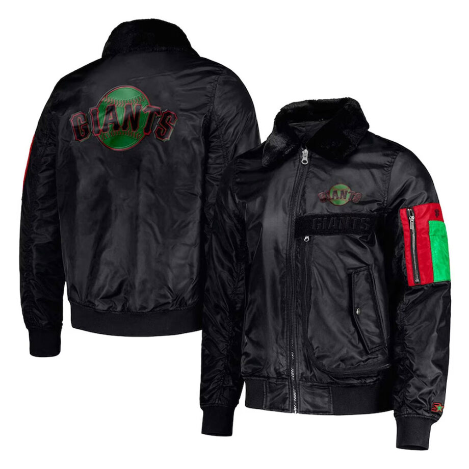 San Francisco Giants Ty Mopkins Black Jacket