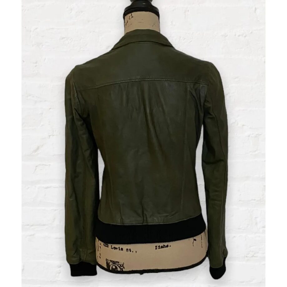 Modern Family S06 Sarah Hyland Green Leather Jacket