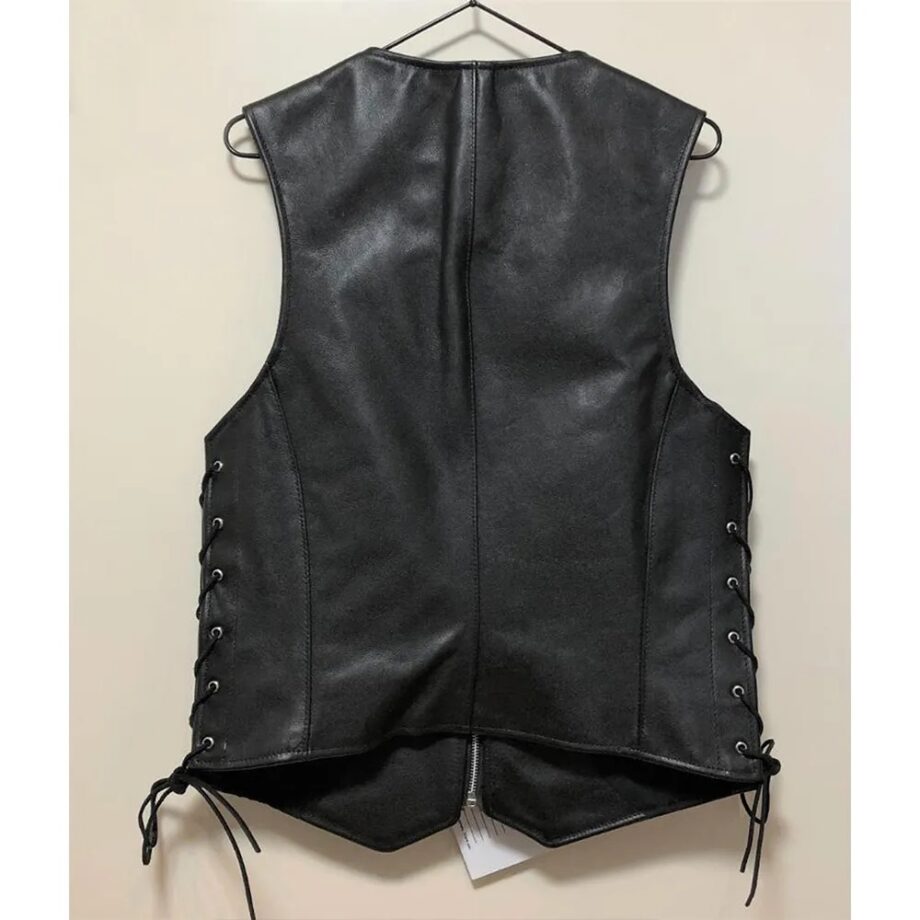 Skeleton Leather Vest