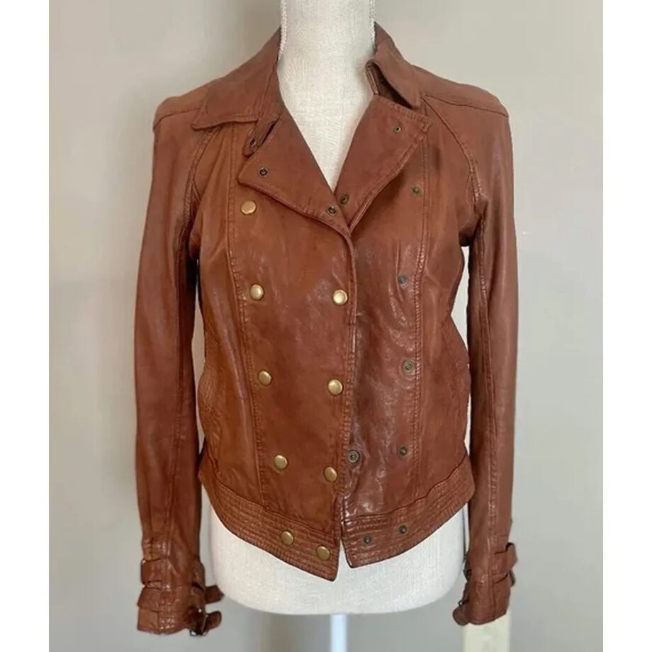 True Blood Season 6 Anna Paquin Leather Jacket