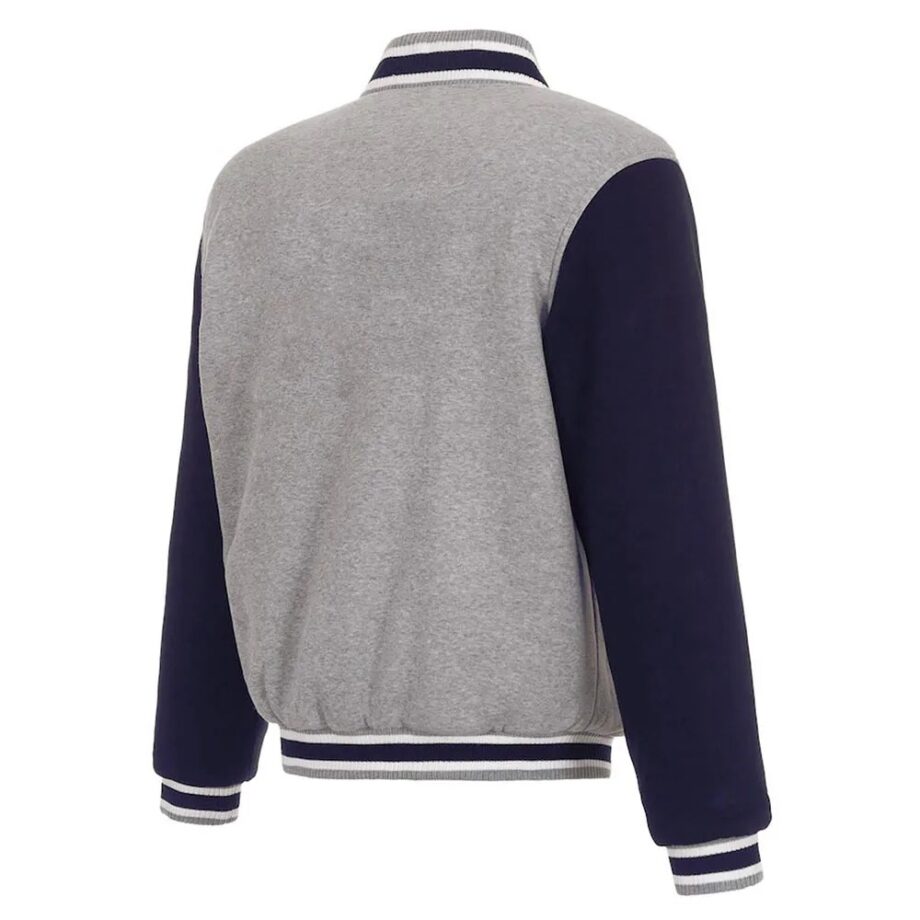 Sporting Kansas City Gray & Blue Varsity Wool Jacket