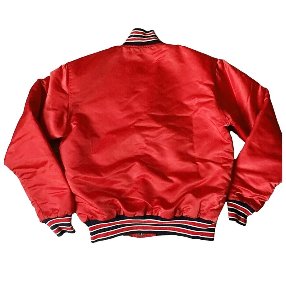 St. Louis Cardinals 1990s Red Satin Varsity Jacket