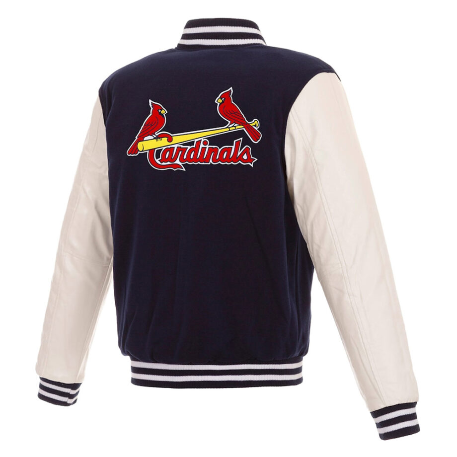 St. Louis Cardinals Navy & White Varsity Jacket