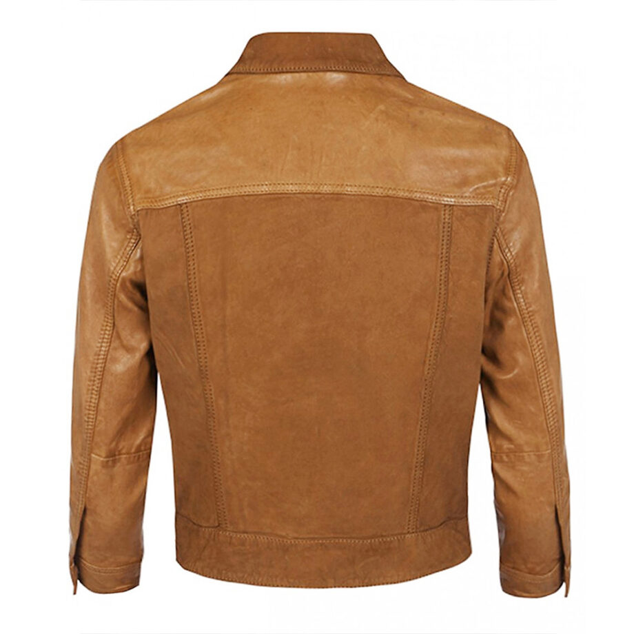 Star-Crossed Aimee Teegarden Brown Leather Jacket