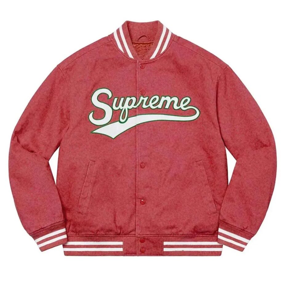 Supreme Doughboy Twill Varsity Jacket
