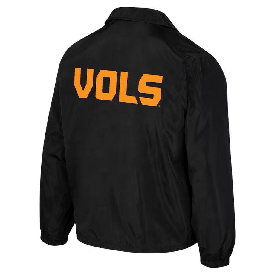 Tennessee Volunteers Black Coaches Jacket