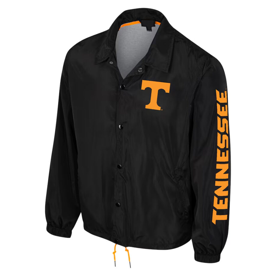 Tennessee Volunteers Black Coaches Jacket
