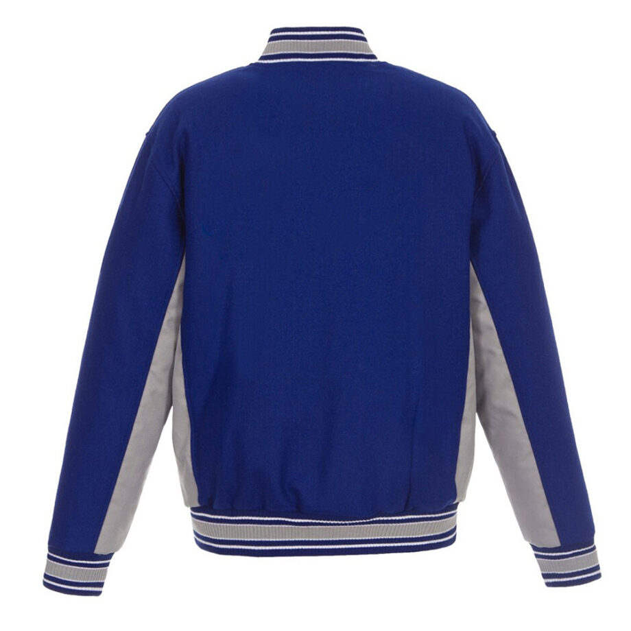 Texas Rangers Accent Varsity Royal Wool Jacket